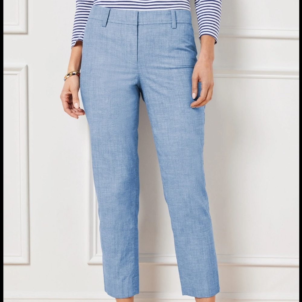 Talbots Perfect Crops Pants 100% cotton